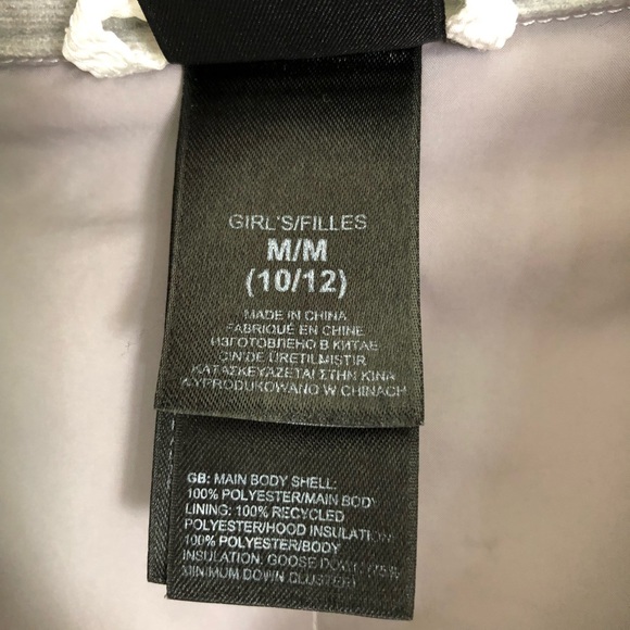 The North Face Girl's 550 Goose Down Coat M 10-12 - Picture 4 of 8